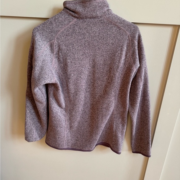 Patagonia Purple Quarter-Zip Fleece - Picture 4 of 4